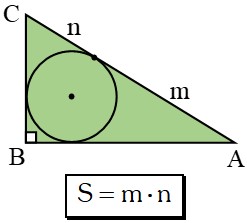 Área Del Triángulo Rectángulo