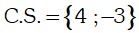 Conjunto Solucion Ecuaciones de Segundo Grado por Factorización