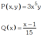 Ejemplo de Expresión Algebraica Racional Entera