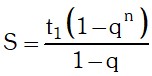 Fraccion 6 Notación de una Progresión Geométrica