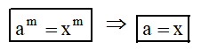 Propiedades de las Ecuaciones Exponenciales Para Exponentes Iguales
