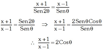 Respuesta Ejemplo 1 de Resolución de Triángulos Oblicuángulos